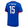 Frankreich Marcus Thuram #15 Heimtrikot EM 2024 Kurzarm